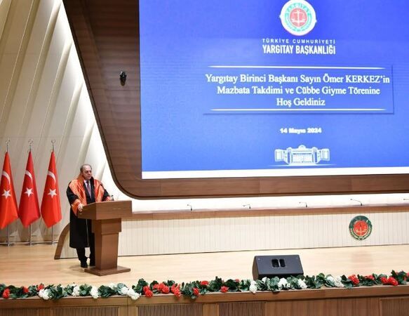 Yargıtay Başkanı Ömer Kerkez: Türk yargısı tarafsız hakimlerin omuzlarında yükselecek